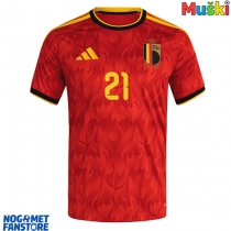 Belgija Timothy Castagne #21 Domaci Dres SP 2026 Kratak Rukav